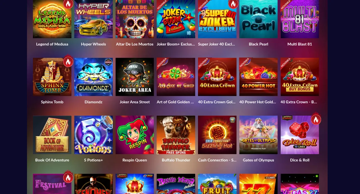 Progresivní jackpoty a jackpotové automaty v Casinu Admiral