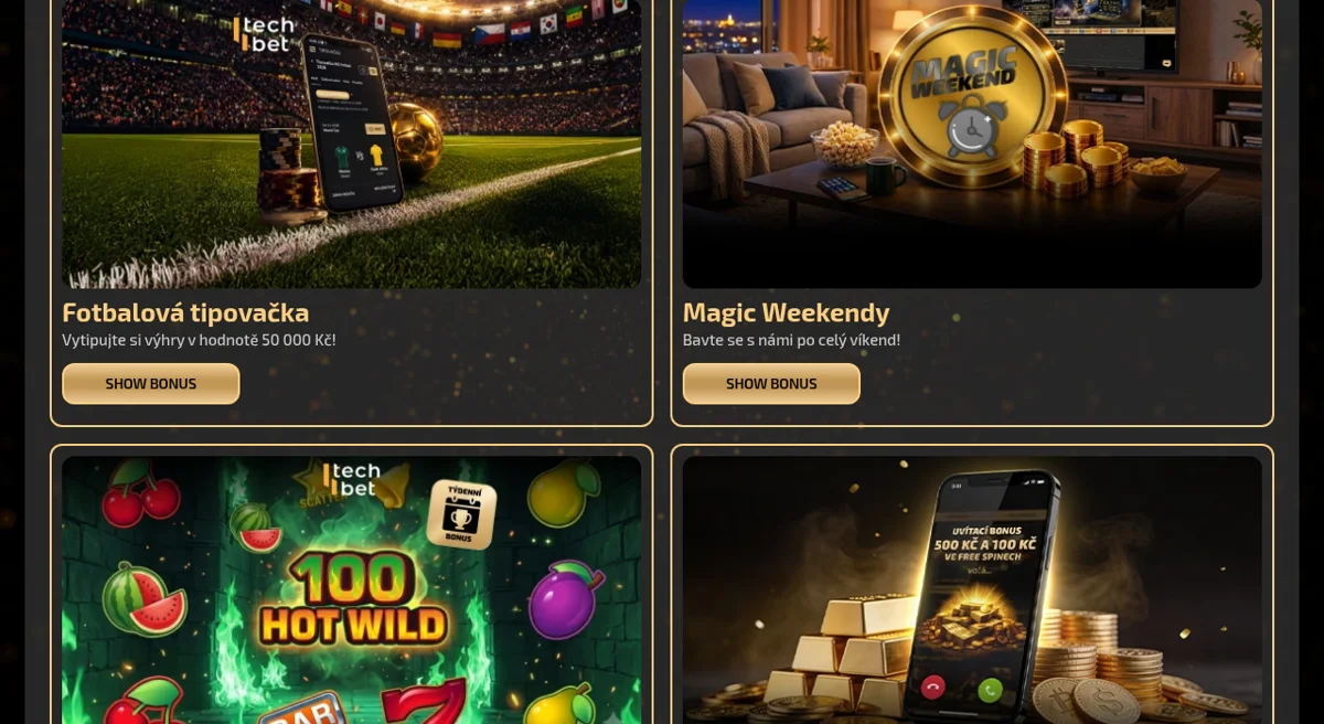 Oficiální stránka bonusů kasina Magic Planet – uvítací nabídka 500 Kč a free spiny