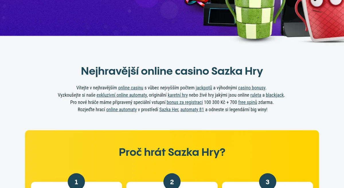 Sazka Hry automaty a sloty
