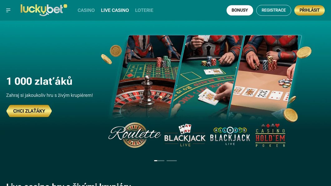 luckybet.cz – Online live casino s živými krupiéry | Online casino LuckyBet