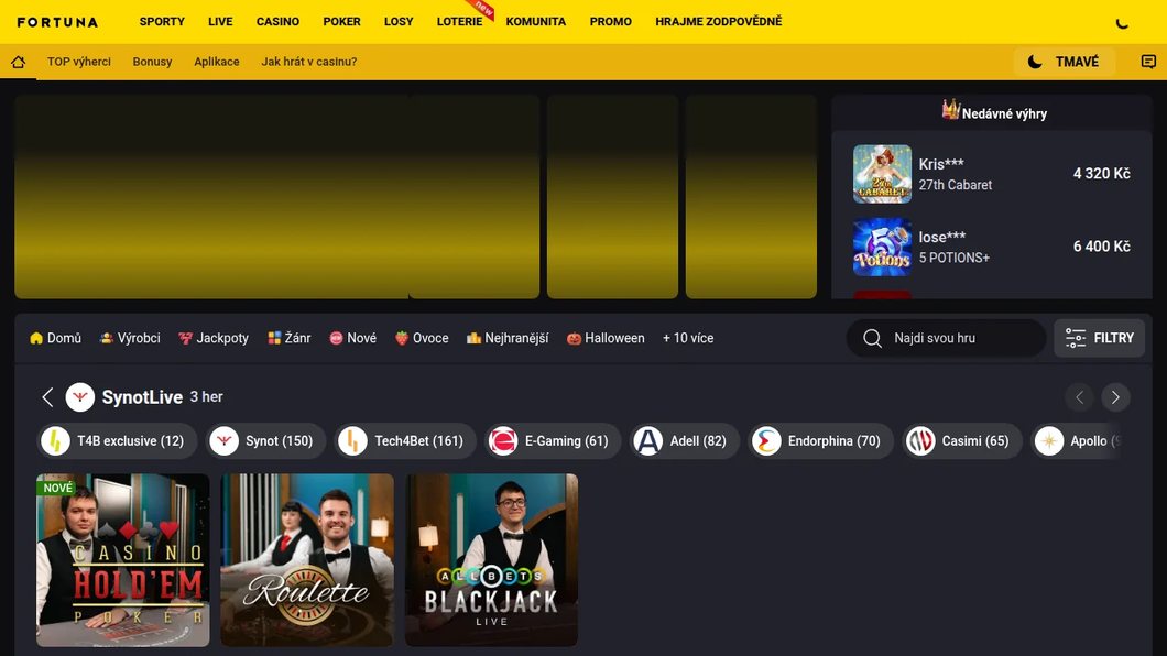 Online Casino | Výherní Automaty a Jackpoty - Fortuna Casino | Casino (2)